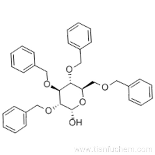 2,3,4,6-Tetra-O-benzyl-D-glucopyranose CAS 4132-28-9